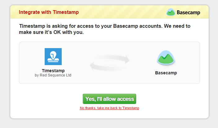 Enable Basecamp