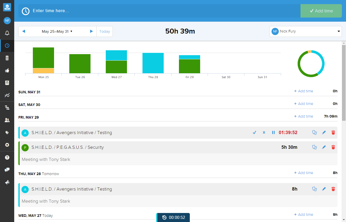 Timesheets